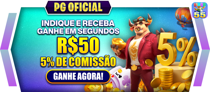 bingo55 — card de categorias e recomendados, com contraste